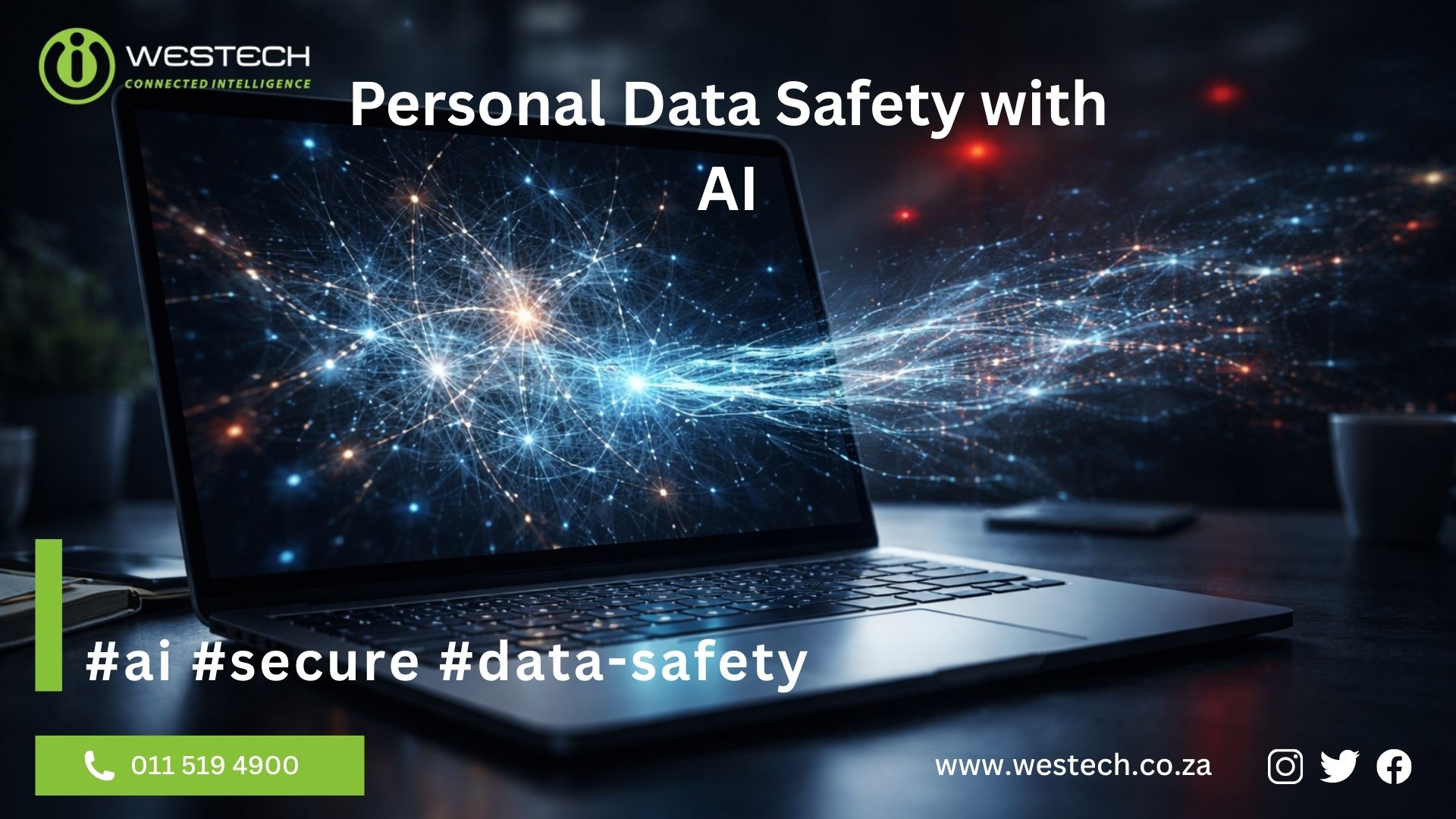 Personal Data Safety with AI - How Secure Are Free Platforms - AI Safety - Westech - IT Support