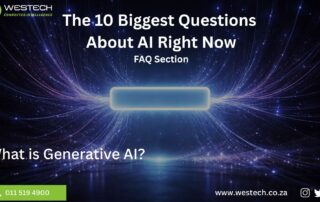 What is Generative AI - top 10 Big AI Questions - Westech - FAQ